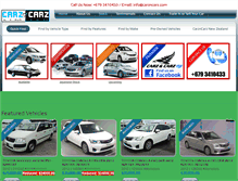 Tablet Screenshot of carzncarz.com